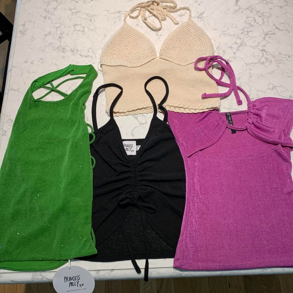 Bundle of Zara Princess Polly Night Out tops